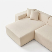 The L-Bouclé — L-Shape Lambswool Sofa