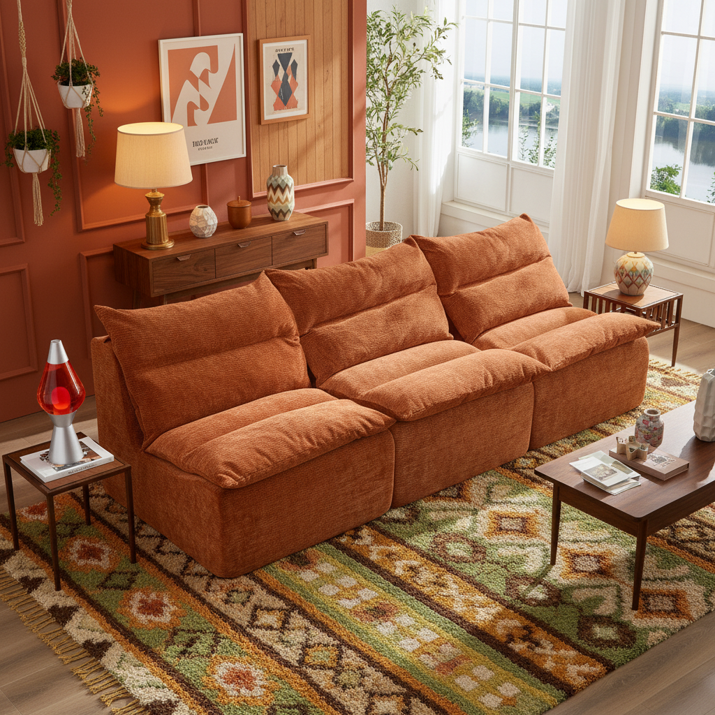 3 Seater Retro