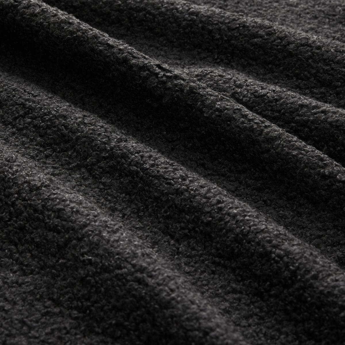 The BREAD — Modular Boucle Sofa in Black