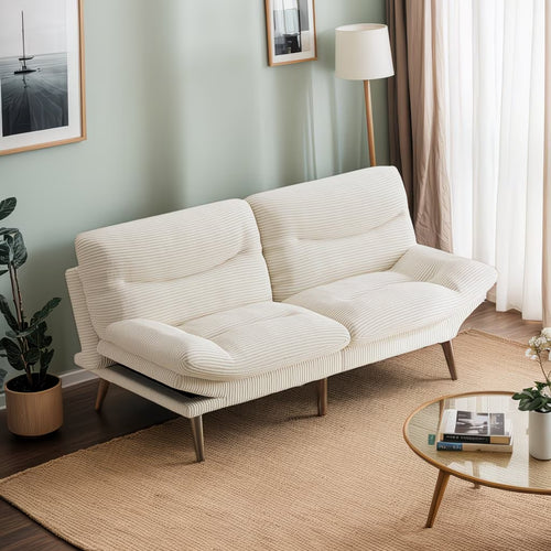66 Inch Futon Sofa Bed (Sample)
