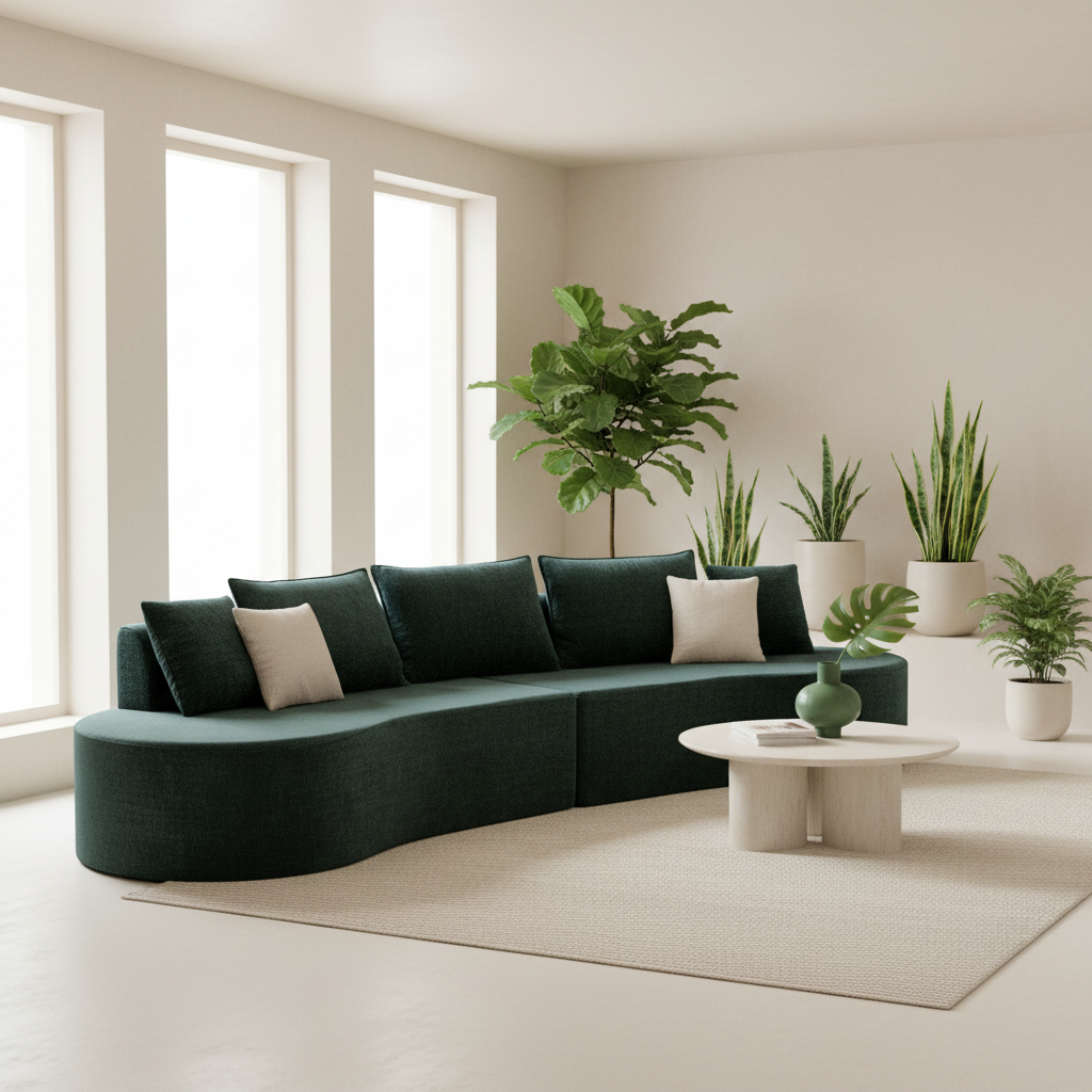 Green Sofa Product Photo