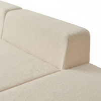 L-Bouclé - Armrest Close-up