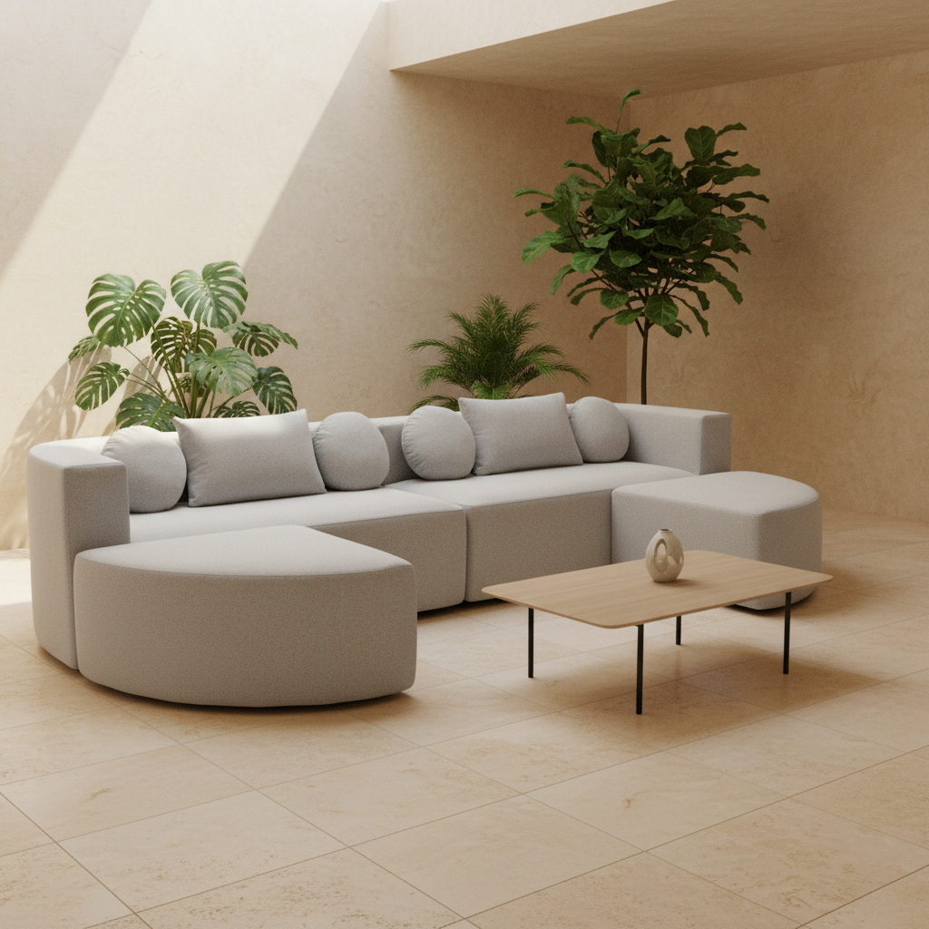 Light Grey Sofa Light Stone